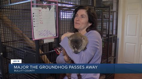 ky groundhog dies|Kentucky groundhog died on 'Groundhog Day. His day.' .